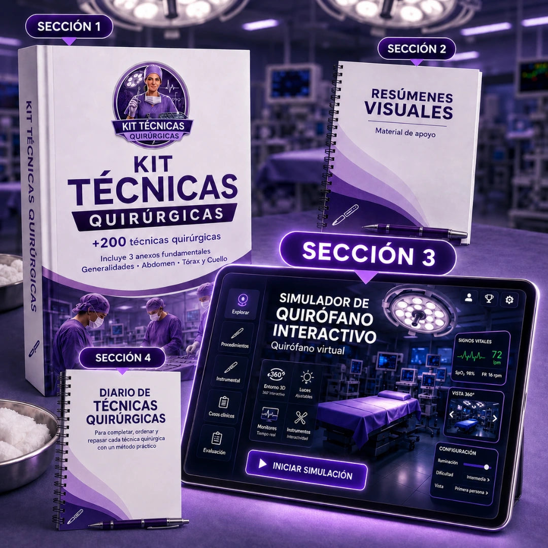 SURGICAL TECHNIQUES KIT + 6 FREE BONUSES