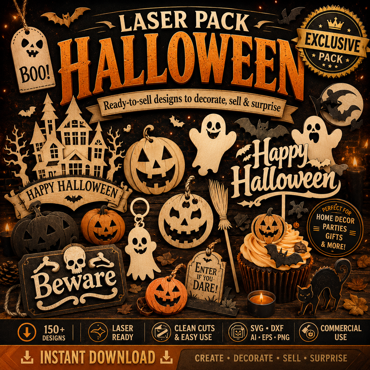 🎃 Premium Halloween Design Pack